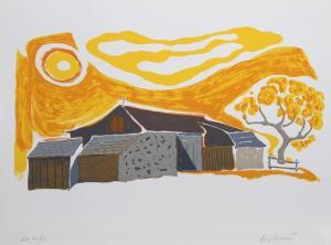 DOREMUS Roy,Sunlight Barn,1980,Ro Gallery US 2014-05-15