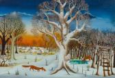 DORESIC Vilma 1936,Snowy landscape,1970,Galerie Koller CH 2017-06-28