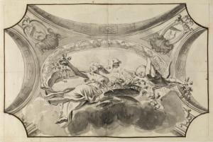DORIGNY Louis 1654-1742,Studio per lunetta,Capitolium Art Casa d'Aste IT 2021-06-17