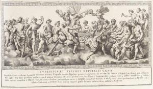 DORIGNY Nicolas,Vermählung von Amor und Psyche nach Raffael da Urb,1693,Ketterer 2009-04-28