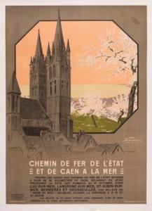 DORIVAL Geo 1879-1968,Chemin de Fer de l'Etat et de Caen à la Mer,1912,Neret-Minet FR 2022-01-31