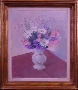 DORMONT Jacques 1914,Vase de fleurs,Monsantic BE 2019-12-01