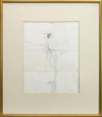 DORRIAN PATRICK 1953,STUDY OF A BALLET DANCER,McTear's GB 2020-07-19