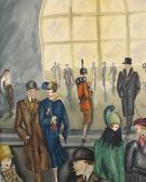 DORTE Clara 1907-1998,Burgner  Street Scene,Woolley & Wallis GB 2013-02-27