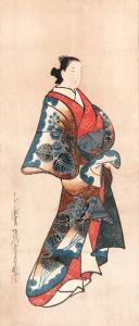 DOSHIN Kaigetsudo 1710-1720,Courtesan,Christie's GB 1998-10-27