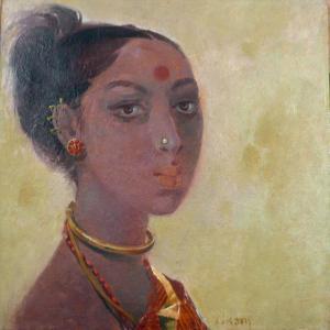 DOSS C.J. Anthony 1933,Portrait of Lady from India,Nye & Company US 2012-04-17