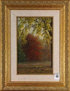 DOTY John Warren 1870-1959,Autumn Trees,Clars Auction Gallery US 2017-12-16