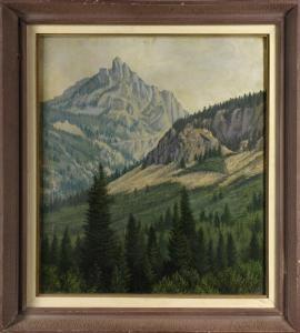 DOTY John Warren 1870-1959,High Sierra Trees,Clars Auction Gallery US 2017-12-16