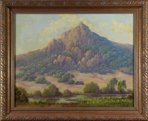 DOTY John Warren 1870-1959,Sierra Alta Butte,Clars Auction Gallery US 2017-12-16