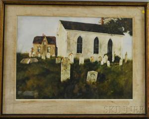 DOUCETTE Gerarde J 1900-2000,Untitled [The Graveyard],Skinner US 2011-11-16