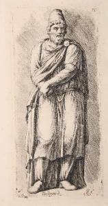 DOUDIJNS Willem 1630-1697,Statue eines gefangenen Barbaren,Von Zengen DE 2008-11-28
