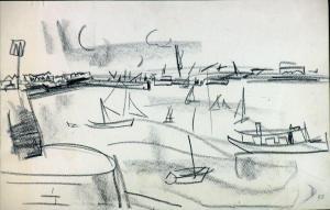 DOUFY R,“Puerto”,1959,Goya Subastas ES 2010-03-25