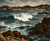 DOUGHERTY Paul 1877-1947,Threatening Skies, Carmel,John Moran Auctioneers US 2010-06-15