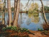 DOUGHTY MALCOLM 1900,River landscape,Golding Young & Mawer GB 2015-04-22