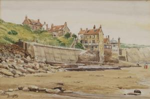 DOUGHTY MALCOLM 1900,View of Robin Hoods Bay from the Beach,David Duggleby Limited GB 2022-04-09