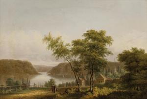 DOUGHTY Thomas 1793-1856,Promenade on the Hudson,1839,Shannon's US 2023-04-27