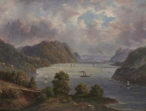 DOUGHTY Thomas 1793-1856,West Point, Hudson River,Grogan & Co. US 2023-10-28