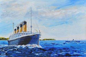 DOUGLAS Edward Bruce 1886-1946,RMS TITANIC,Ross's Auctioneers and values IE 2017-03-29