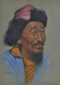 DOUGLAS G 1900-1900,Tibetan gypsy and Tibetan trader,Burstow and Hewett GB 2010-05-26