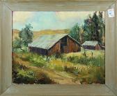DOUGLAS Haldane 1893-1980,California Barns,Clars Auction Gallery US 2015-06-27