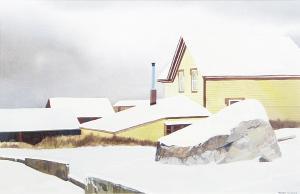 douglas morgan 1900-1900,Rooftops Under Snow,Bonhams GB 2008-01-20