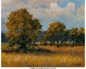DOUGLAS THOMPSON Marguerite 1900-1900,Autumn Landscape,Heritage US 2018-03-11