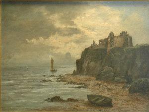 douglas w k,Tantallon Castle looking east,Shapes Auctioneers & Valuers GB 2009-03-07