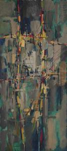 DOUGLAS WATSON EDWARD ALBERT 1920-1972,UNTITLED ABSTRACT,GFL Fine art AU 2022-05-24