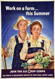 DOUGLAS,Work on a Farm...This Summer Join the Us Crop Corps,1943,Artprecium FR 2017-11-19
