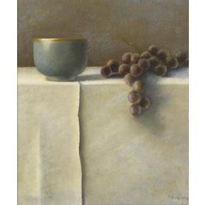 DOUGLASS Suzanne,Still life with Grapes,20th century,Rago Arts and Auction Center 2009-12-05