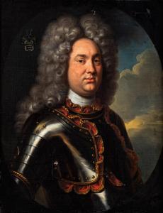 DOUVEN Jan Frans 1656-1727,Portrait of Reichsgraf Johann Ludwig von Goltstein,Nagel DE 2021-12-15