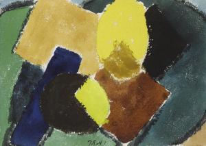 DOVE Arthur Garfield 1880-1946,UNTITLED (ABSTRACT SHAPES),1941,Sotheby's GB 2019-05-21