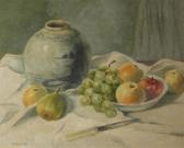 DOVE G W,'Still Life' of Fruit and a Chinese Ginger Jar,David Duggleby Limited GB 2016-05-14