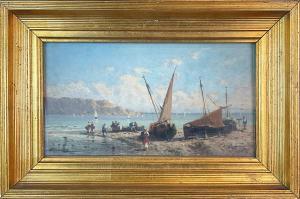 DOVERA Achille 1838-1895,Pescatori in riva al mare,Il Ponte Casa D'aste Srl IT 2024-02-20
