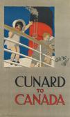 DOWD James Henry 1883-1956,CUNARD TO CANADA,Swann Galleries US 2016-10-27
