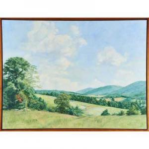 DOWDELL Elaine 1931-2014,Untitled (summer landscape),Rago Arts and Auction Center US 2019-02-23