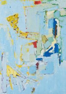 DOWDICAN Anna Marie 1968,Abstract in Yellow,Adams IE 2009-03-03
