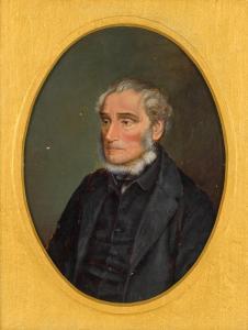 DOWLING William Paul 1824-1875,Portrait of a Distingished Gentleman,Mossgreen AU 2017-12-11