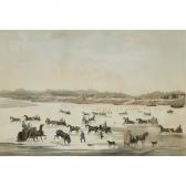 DOWNMAN J.T 1780-1850,SLEIGH SCENE, TORONTO BAY, CANADA WEST,1853,Waddington's CA 2018-09-08