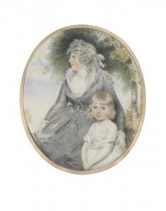 DOWNMAN John 1750-1824,A Mother and Child,Bonhams GB 2014-11-19