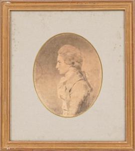DOWNMAN John 1750-1824,portrait of a young man,1780,Wiederseim US 2023-12-20