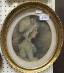 DOWNMAN John 1750-1824,Portrait of lady in bonnet,Moore Allen & Innocent GB 2016-02-26