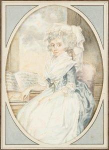 DOWNMAN John 1750-1824,Portrait présumé de Lady Gordon,Ader FR 2011-12-07