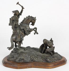 DOWNS Douglas 1945,Untitled (Indian Warrior's Plunder),1981,Clars Auction Gallery US 2017-10-15