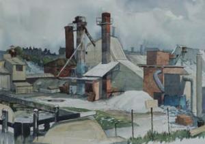 DOWNS George 1901-1983,China-Clay
Mill,Peter Wilson GB 2011-07-05