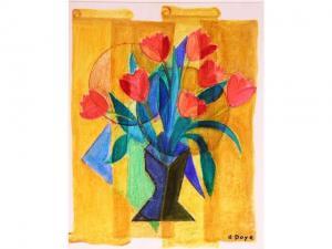 DOYE Colette 1933,Les tulipes,Bailly - Hertz & Associés FR 2008-11-23