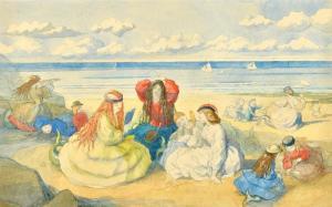 DOYLE Charles Altamont 1832-1893,Mermaids on the shore,Bellmans Fine Art Auctioneers GB 2020-02-25