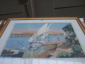 DOYLE John 1928,View from Elephant Island near Luxor,Bellmans Fine Art Auctioneers GB 2009-10-07