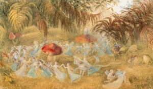 DOYLE Richard 1824-1883,The Fairy's Dance,1875,Hindman US 2022-09-27