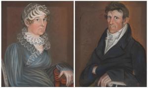 DOYLE William Massey S. 1769-1828,PORTRAITS OF SARAH AND ROBERT DEAN,Christie's GB 2023-01-20
